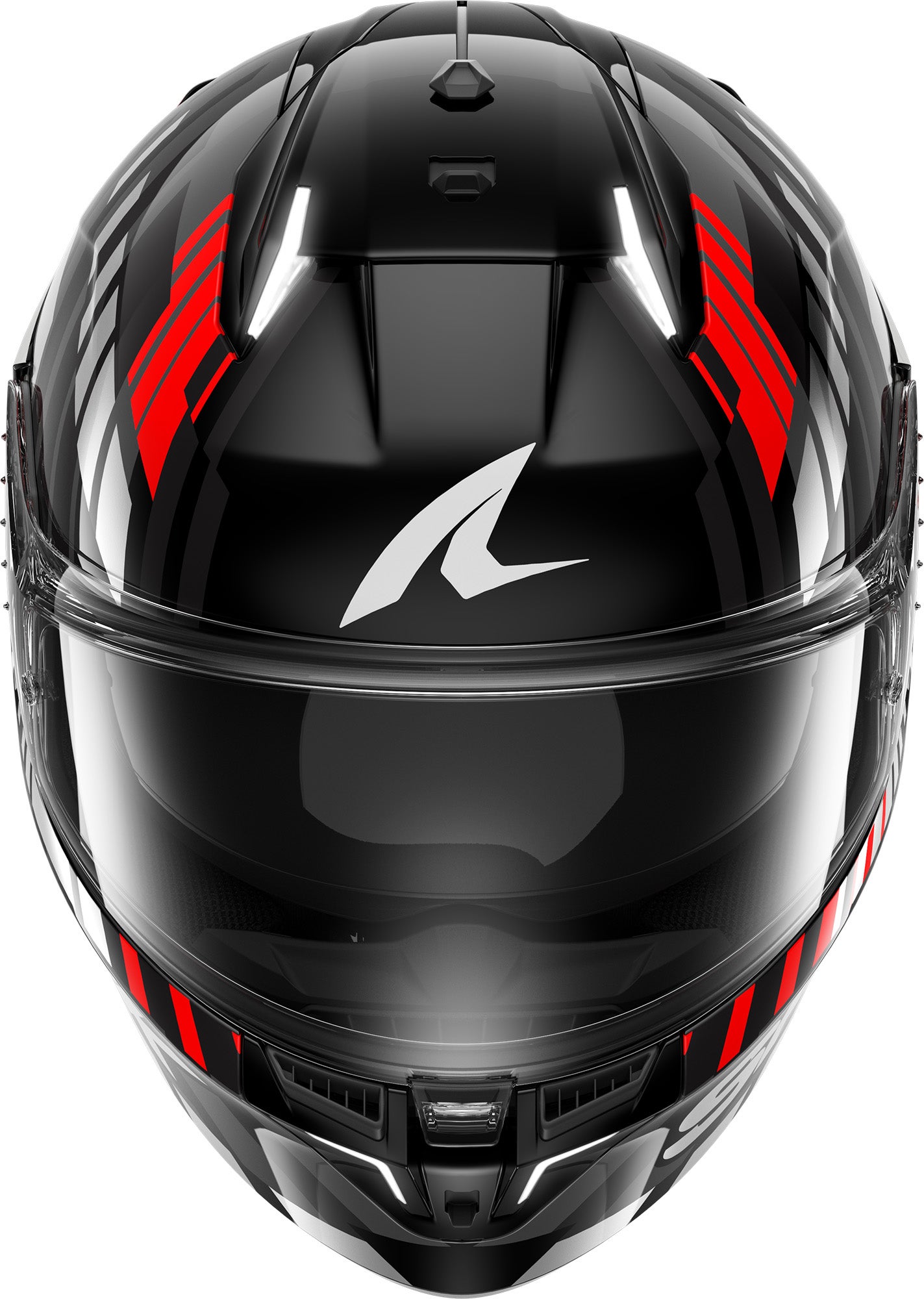 Shark Skwal i3 Vibetrack Cască Negru/Argintiu/Roșu M (57/58) Figura 3