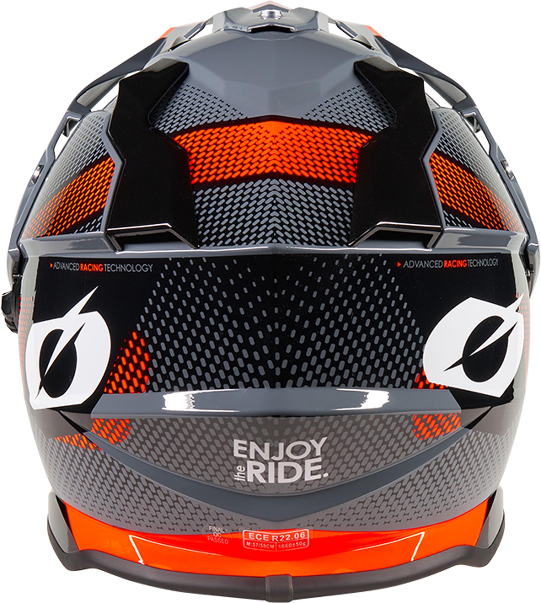 Oneal Sierra Fade Enduro čelada črna/rdeča M (57/58) Slika 3