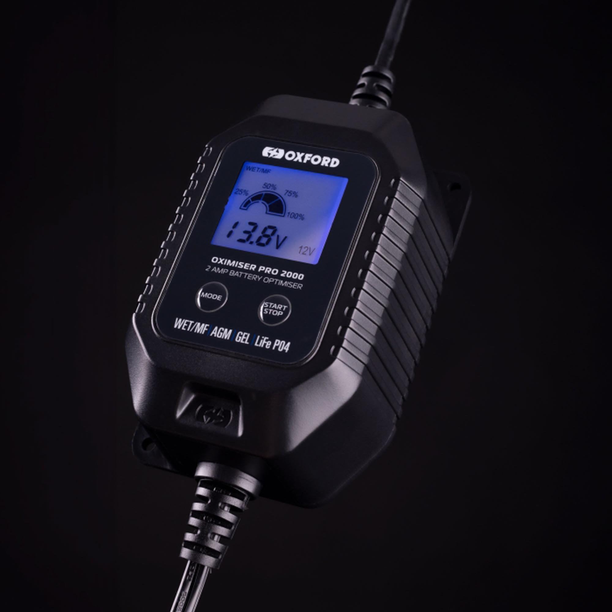Oxford Oximiser Pro 2000 Battery Charger EU Plug Figure 2