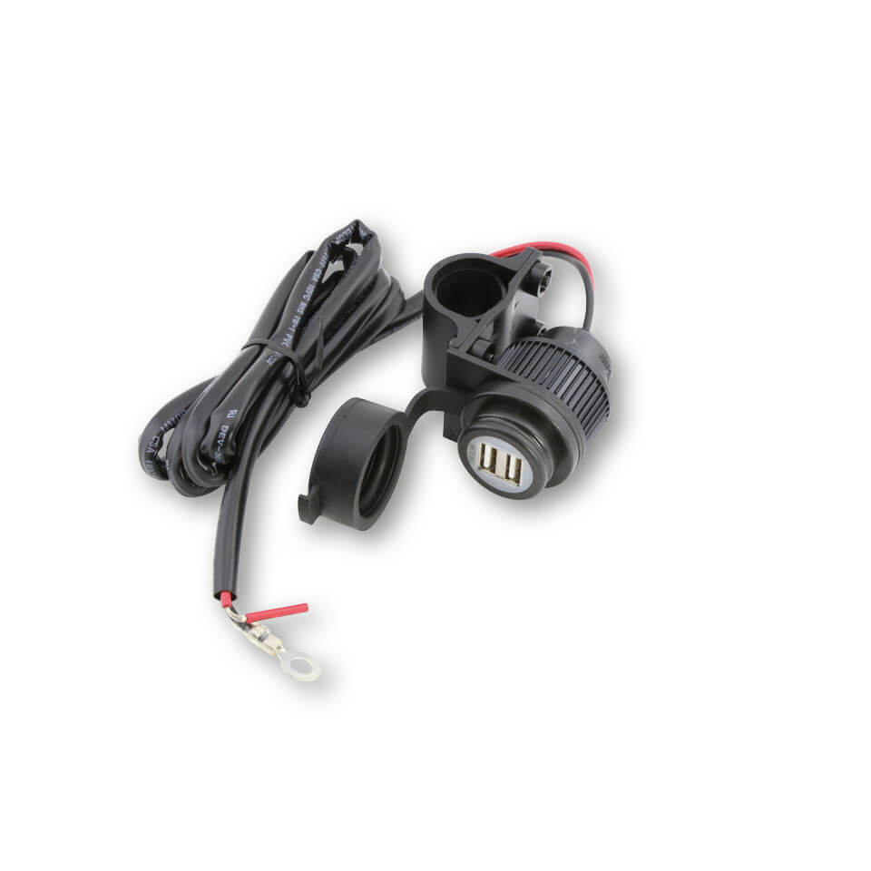 SHIN YO 2-fach-USB Steckdose, auch für I-Phone, 12V, 3.3 A Figur 2