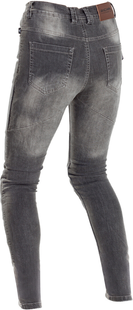 Richa Epic Dame Motorcykel Jeans grå 36 Figur 2