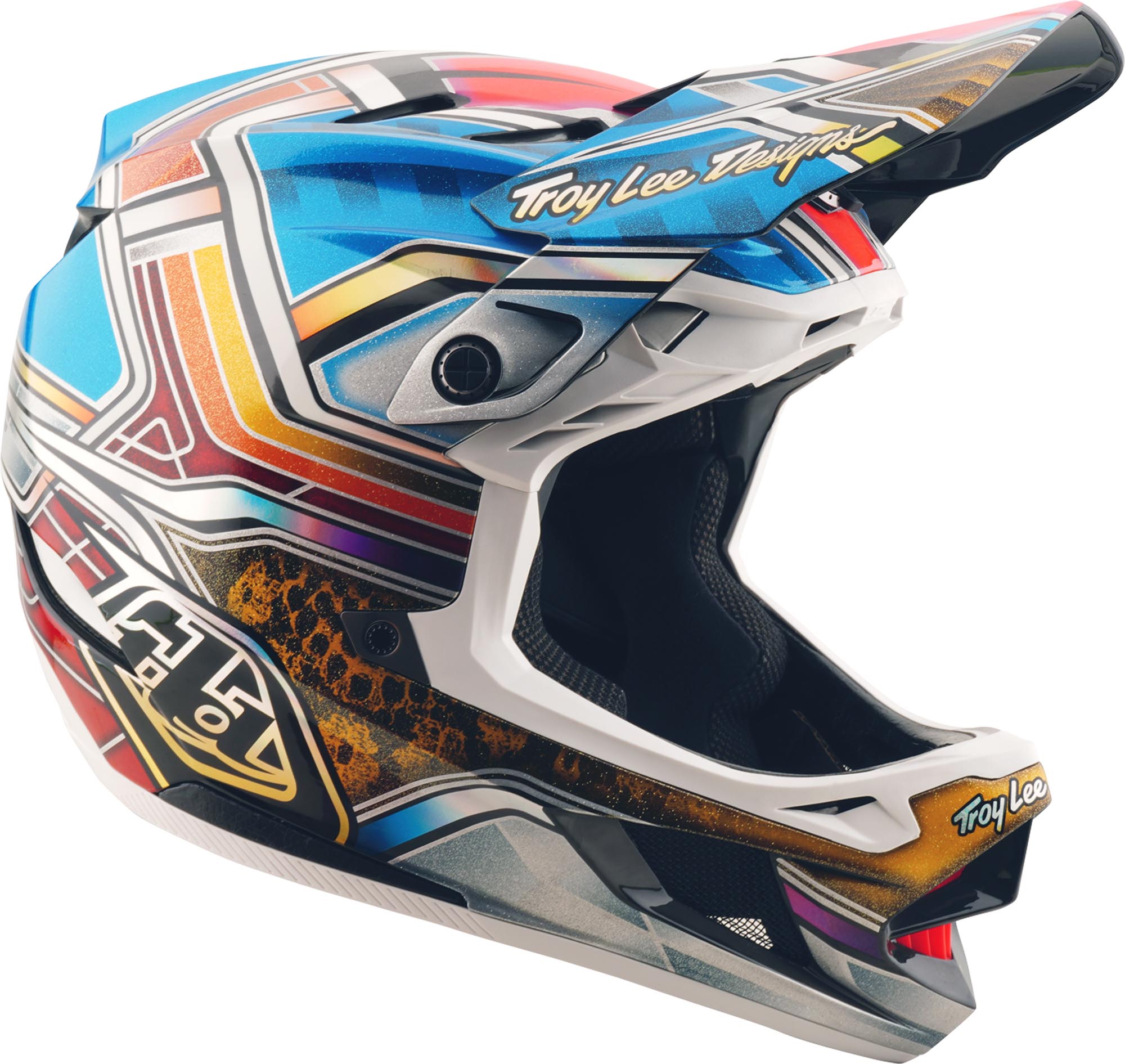 Troy Lee Designs D4 Lowrider Carbon MIPS Capacete de Descida S (55/56) Figura 6