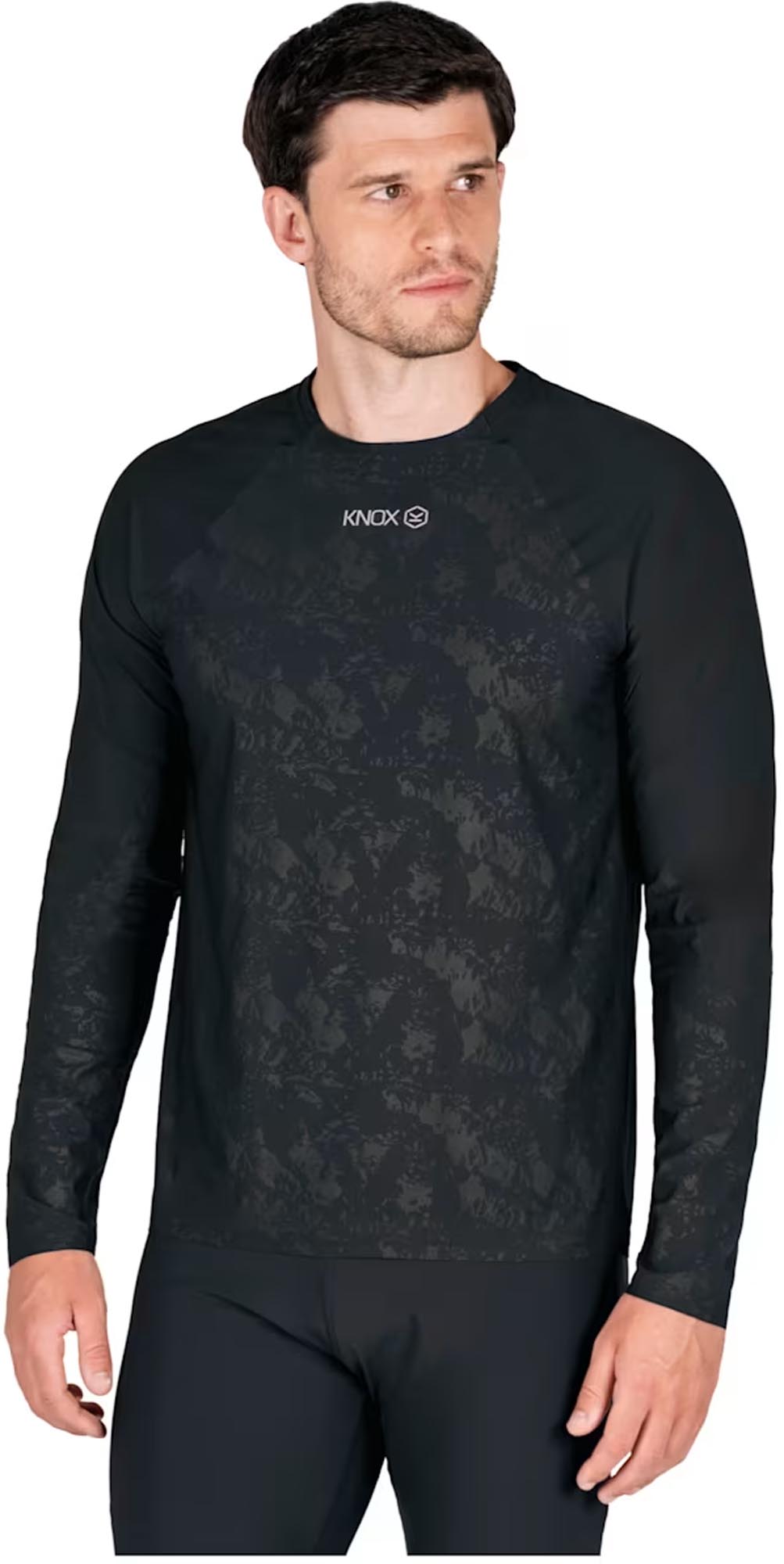 Knox Dual Active Base Layer Langarm Funktionshirt schwarz M Abbildung 1