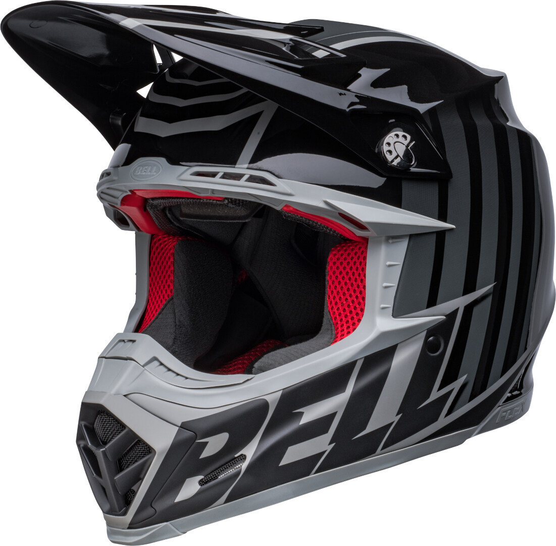 Bell Moto-9S Flex Sprint Motocross hjelm sort/grå M Figur 3