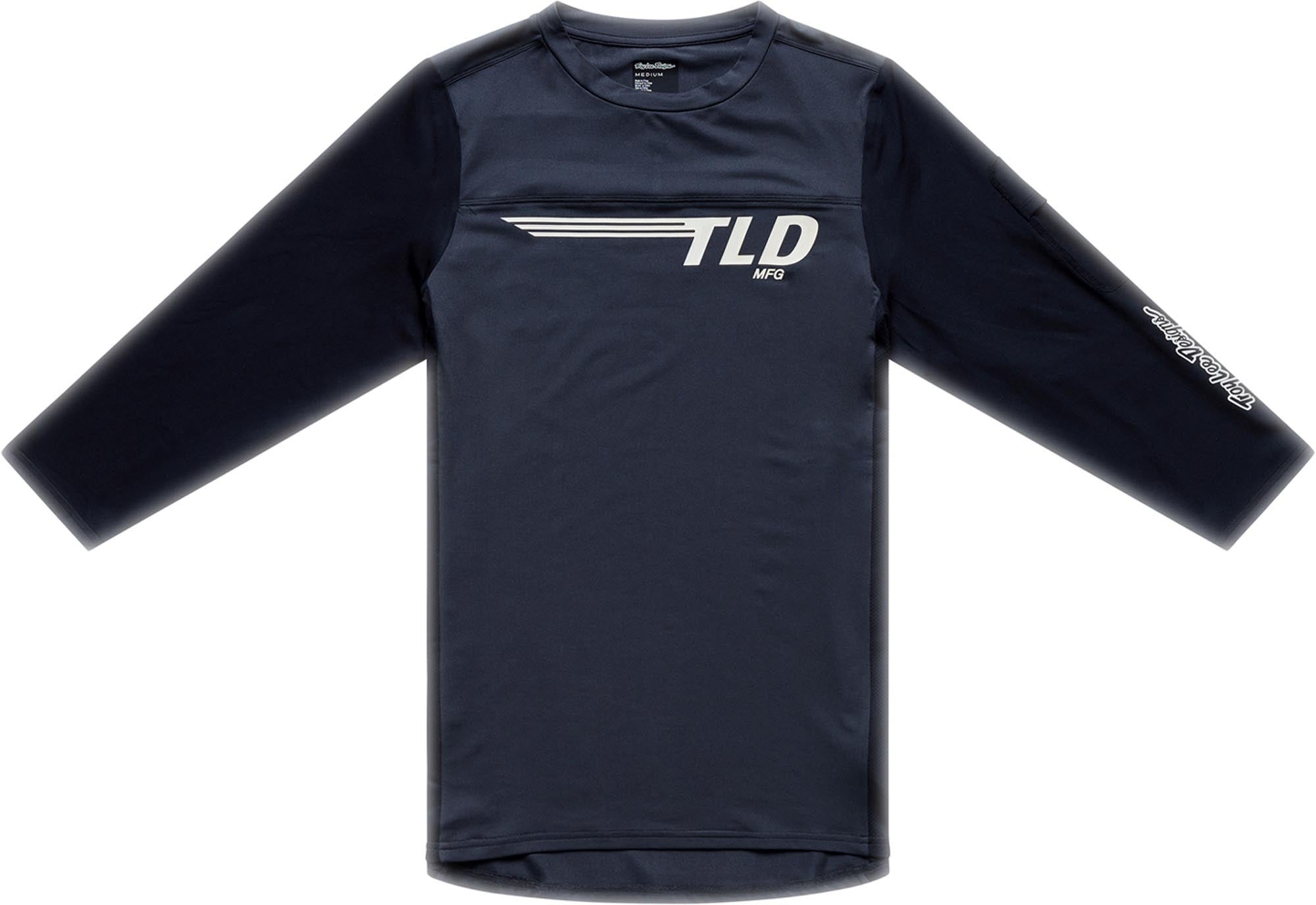 Troy Lee Designs Ruckus Ride Wings 3/4 Bicycle Jersey dark blue XXL Figure 1