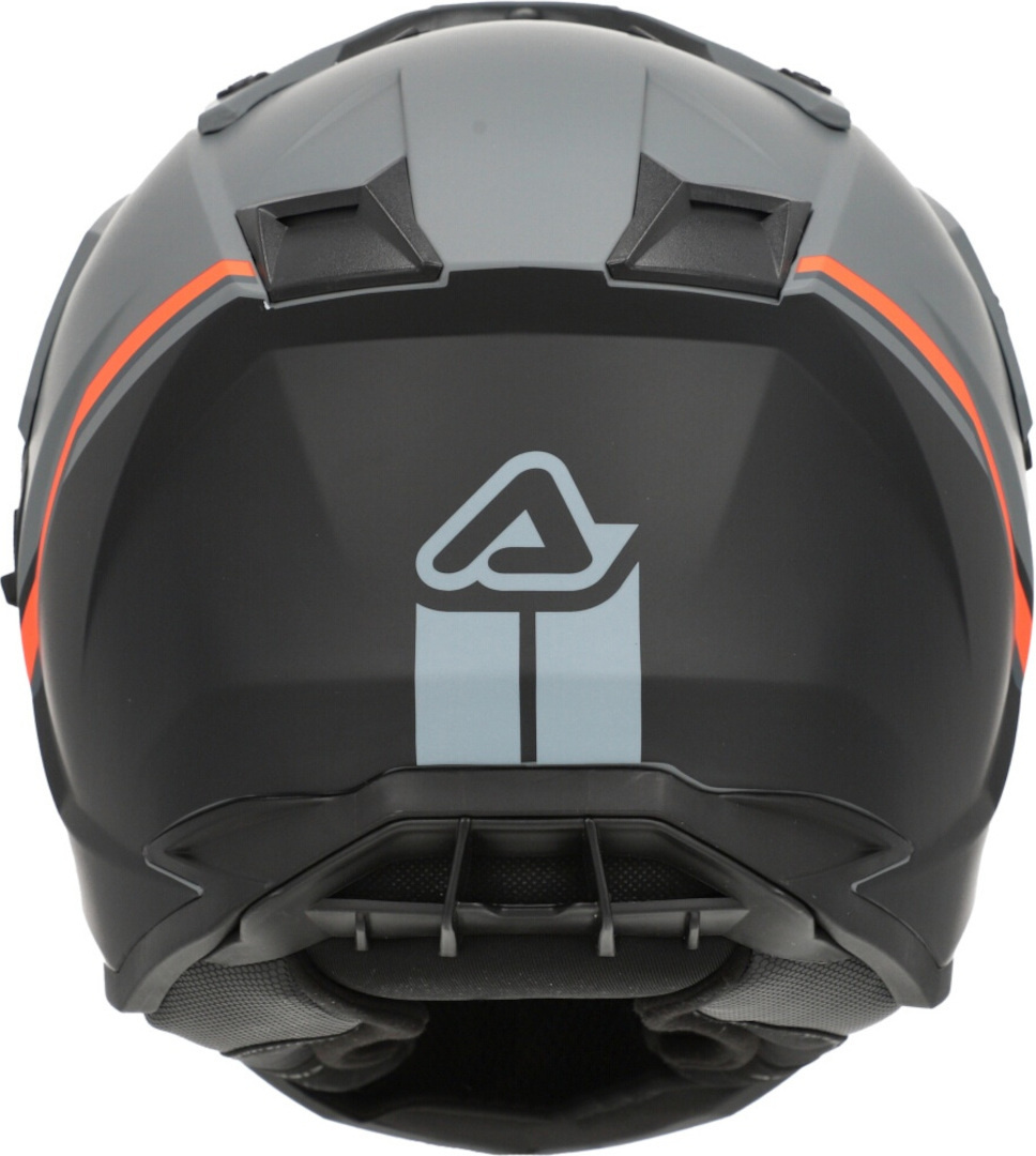 Acerbis Assault Graphic Cască Enduro Negru mat/portocaliu M (57/58) Figura 6