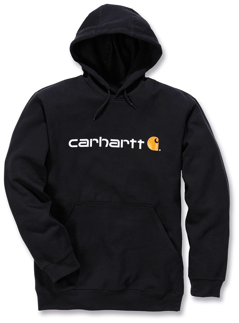 Carhartt Signature Logo Midweight Hanorac negru XS Figura 1