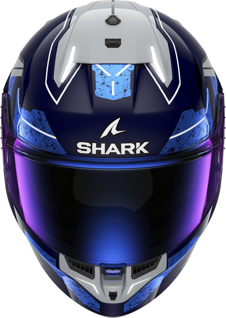 Shark Skwal i3 Rhad Casco blu/argento M (57/58) Figura 2
