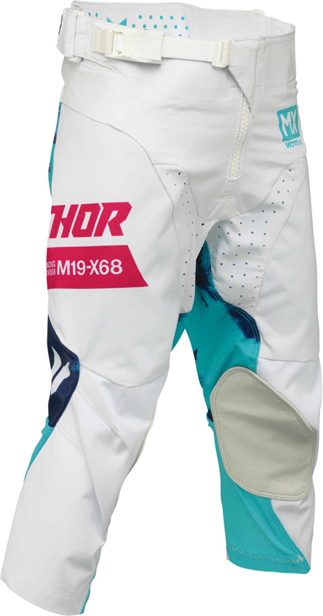 Thor Launchmode Bleach Jugend Motocross Hose weiß 22 Abbildung 1
