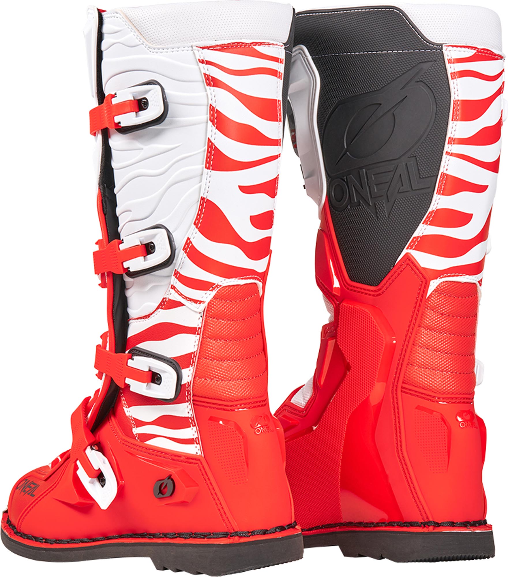 Oneal 3SRS EC Zebra Motocross Boots red/white 40 Figure 3