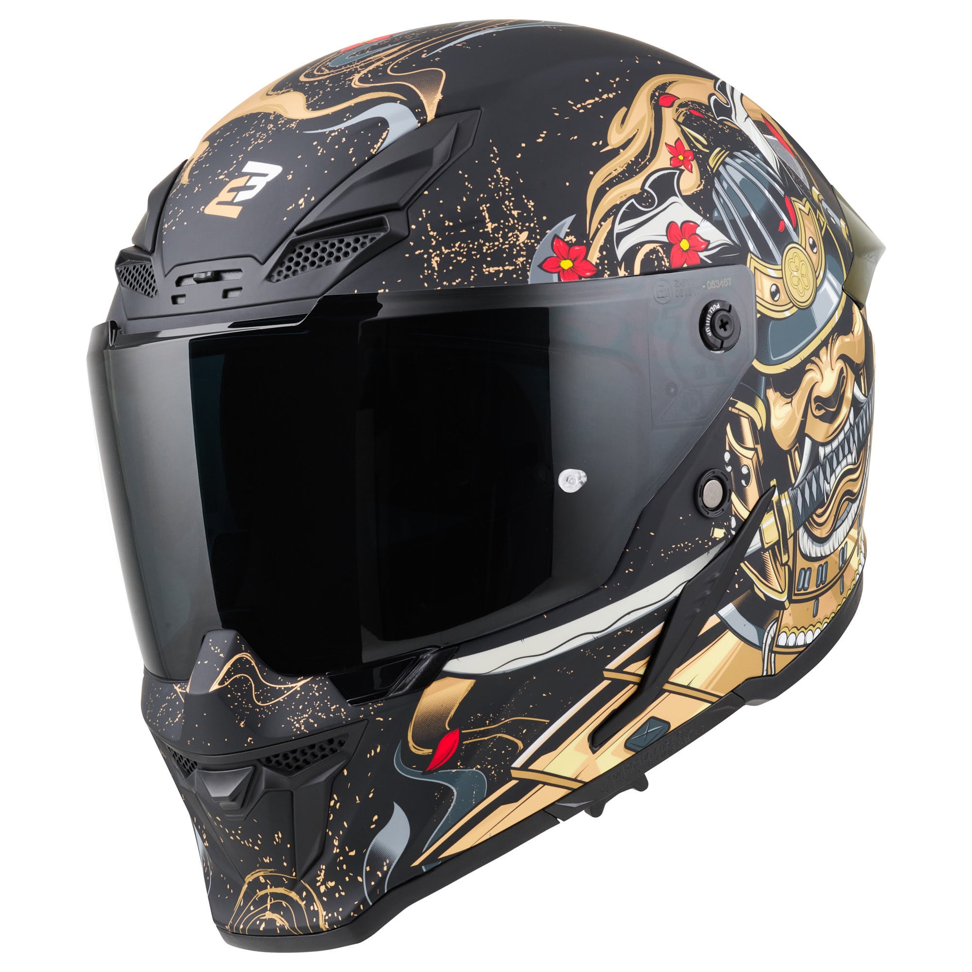 Bogotto Blade Armour Casco nero/oro XL Figura 3