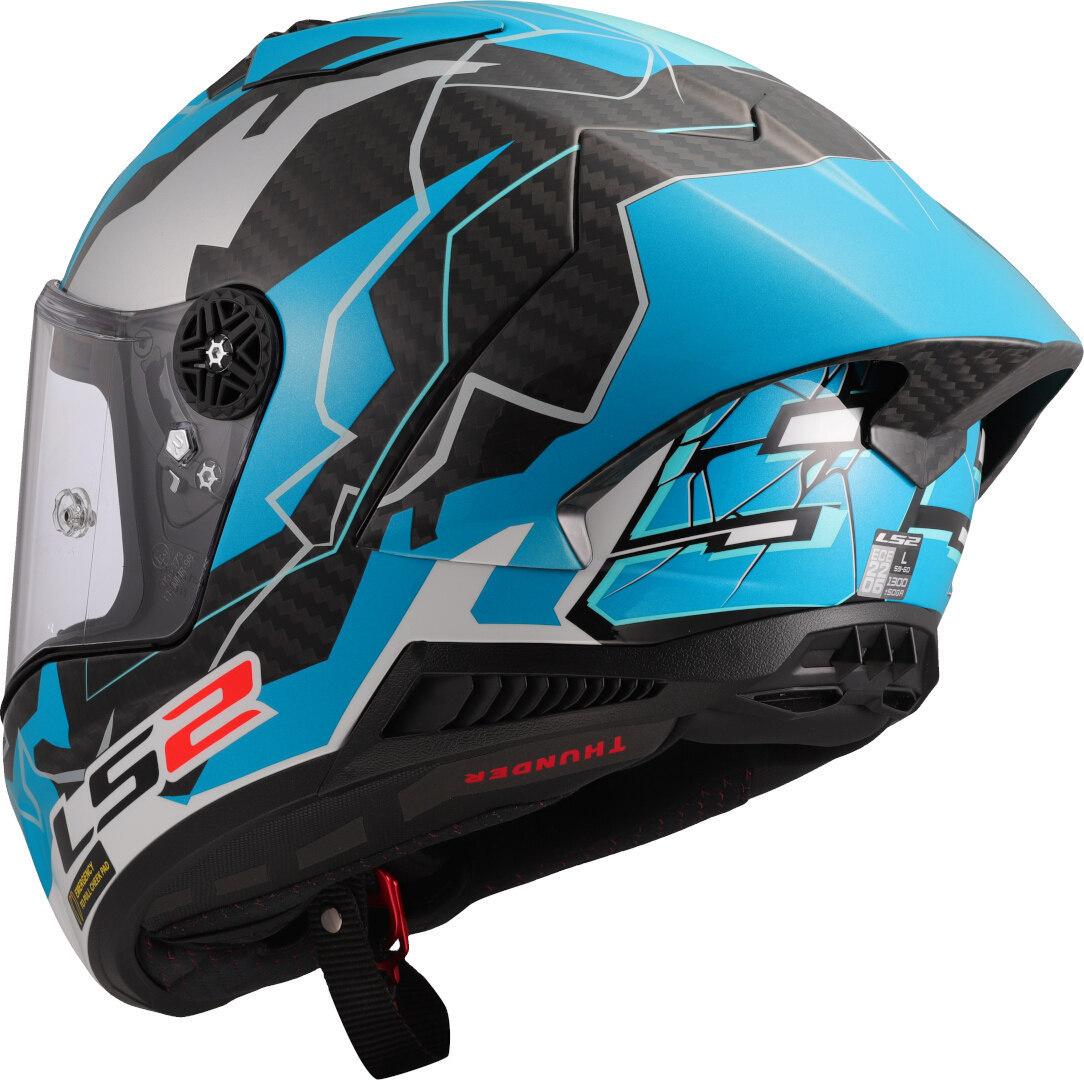 LS2 FF805 Thunder GP Huertas Replica Carbon Casco L (59/60) Figura 3