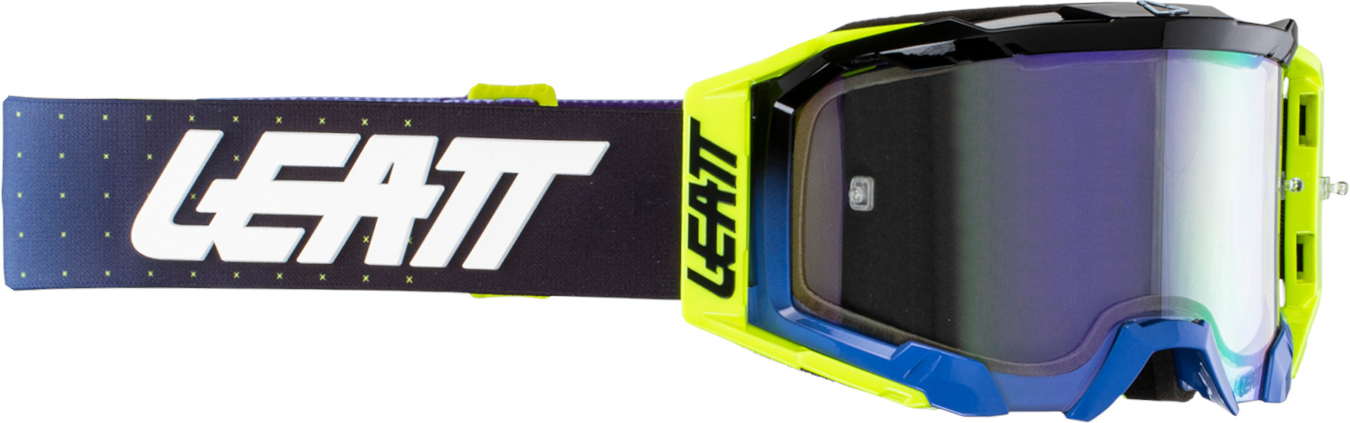 Leatt Velocity 5.5 Iriz 2024 Ochelari de motocross albastru/negru Figura 1