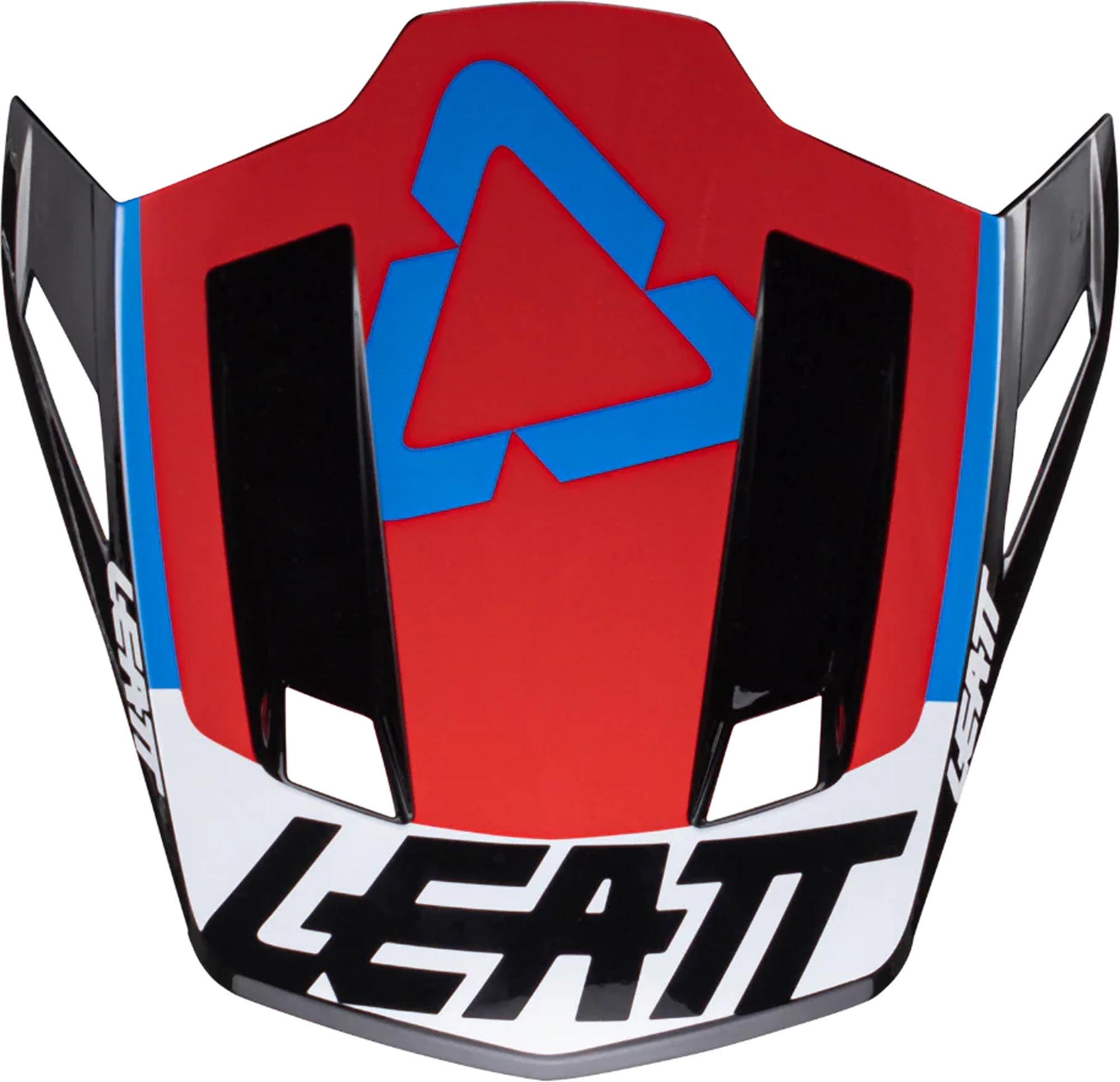 Leatt Moto 8.5 Triangle Vârful Casca roșu Figura 1