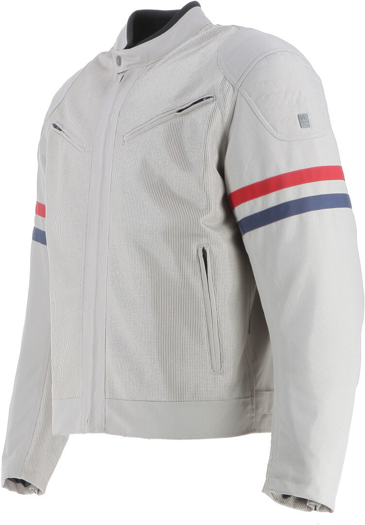 Helstons Monaco Air Motorcycle Textile Jacket Silver 3XL Figure 3