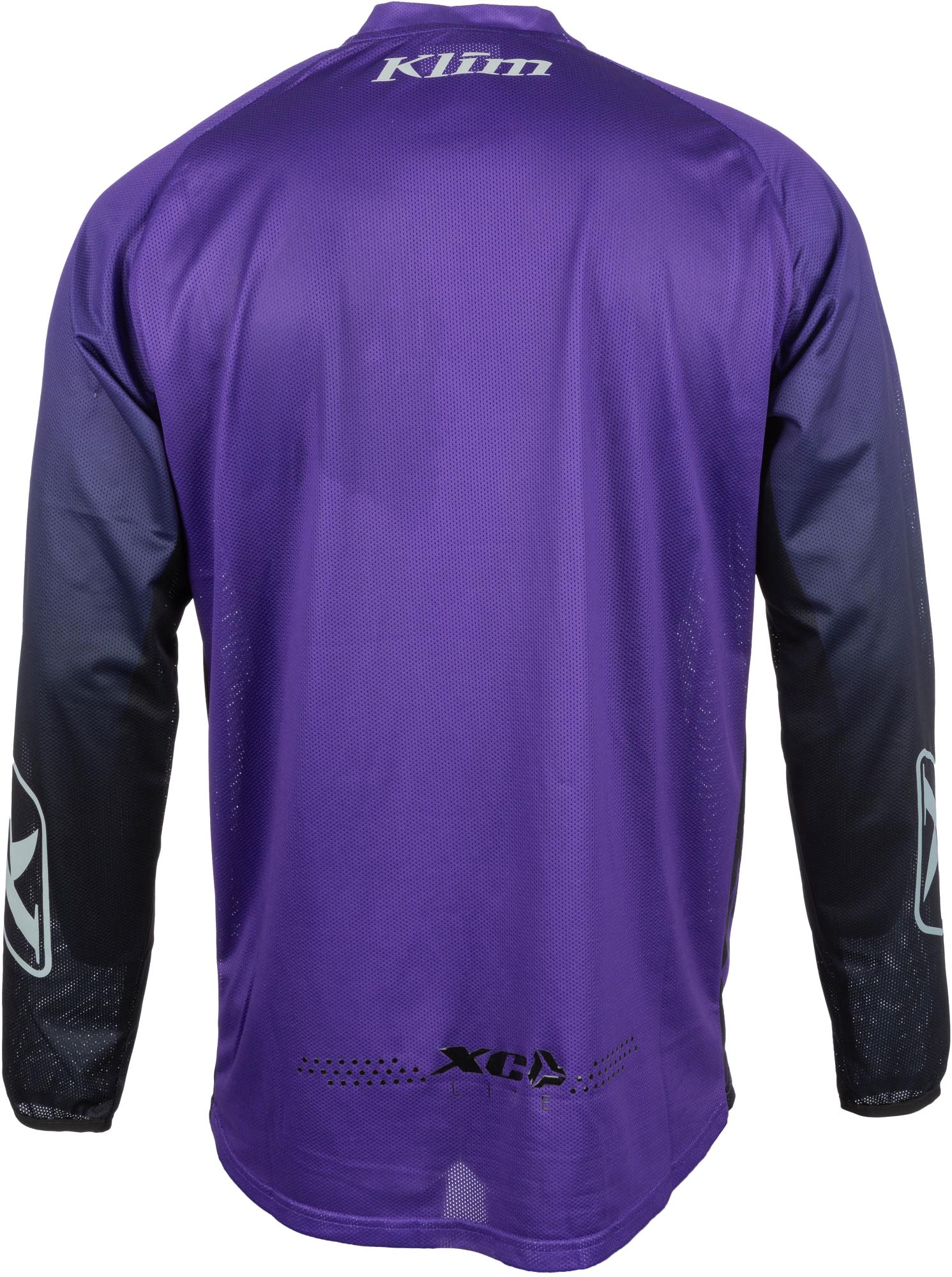 Klim XC Lite Purist Motocrosstrøje sort/lilla S Figur 4