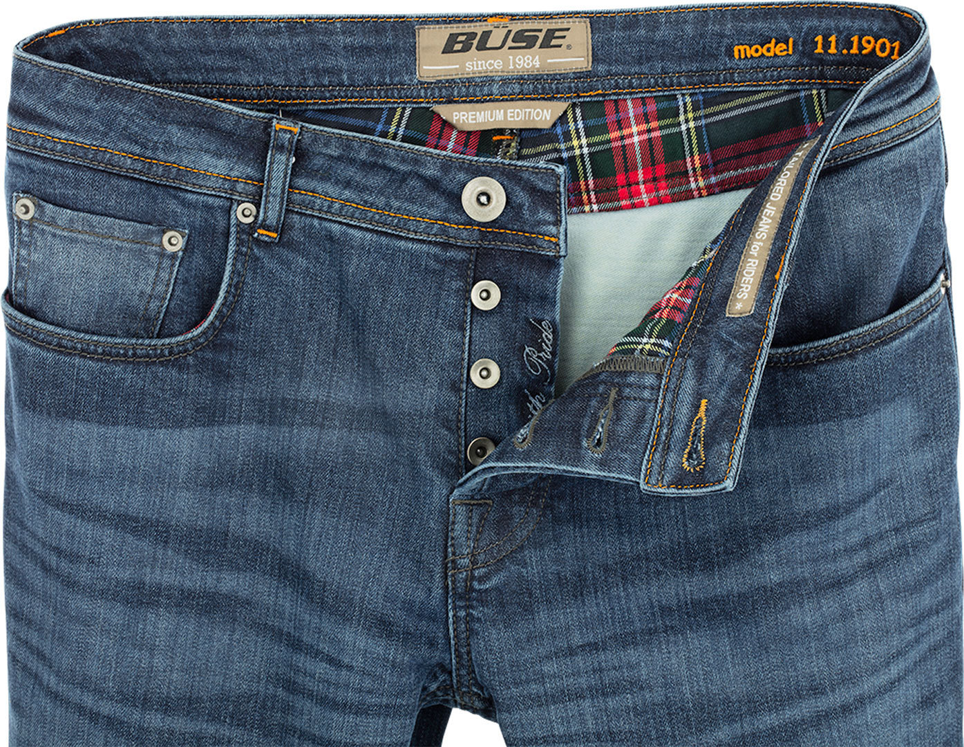 Büse Detroit MC Jeans 34 L32 Figur 2