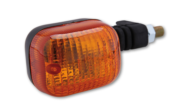 HIGHSIDER Smart Duc-Style Lampa Indikator Kropp Svart / Lins Orange (1st), Fram Höger & Bak Vänster Figur 4