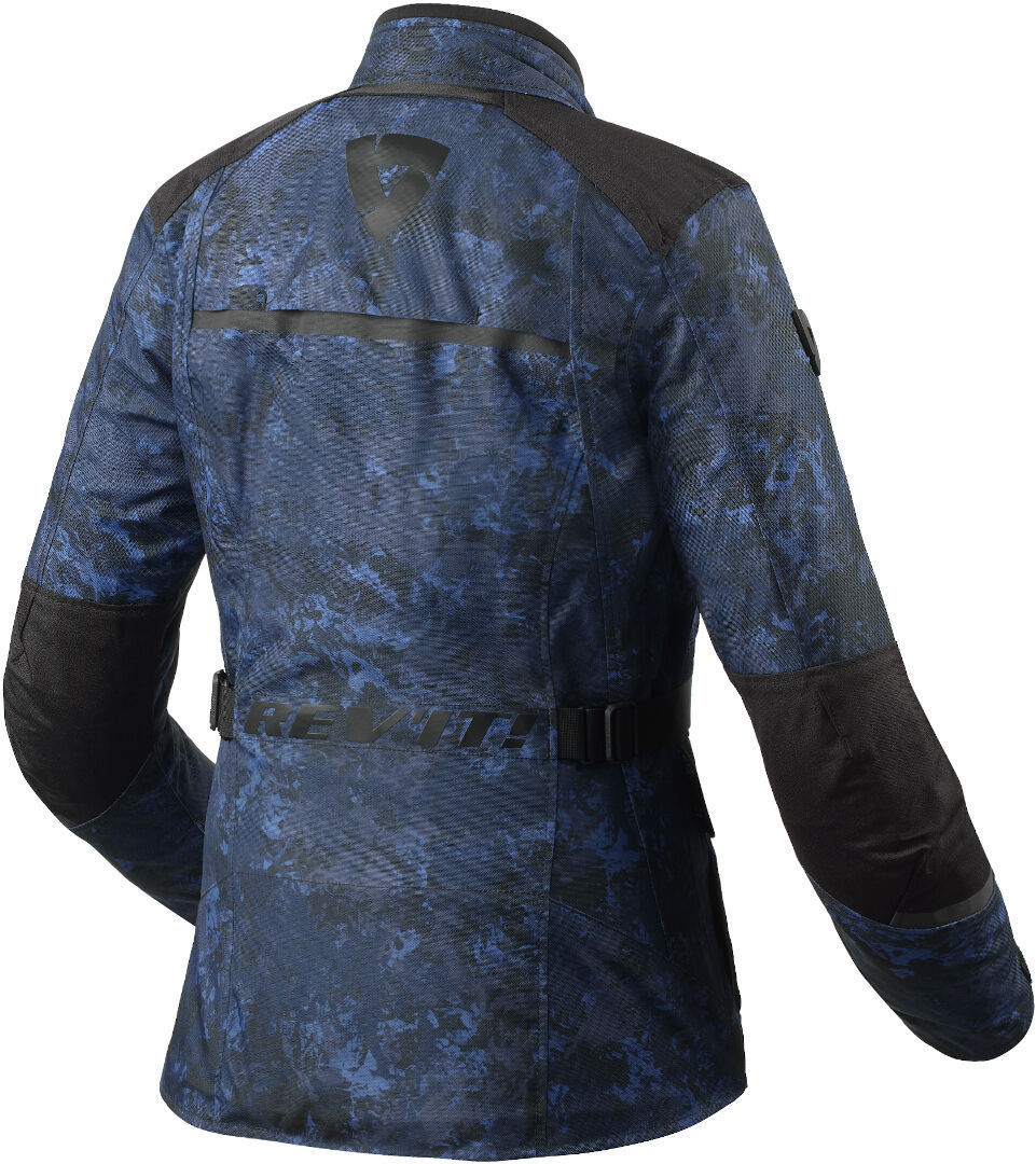 Revit Voltiac 3 H2O Damer Motorcykel Textiljacka blått 34 Figur 2