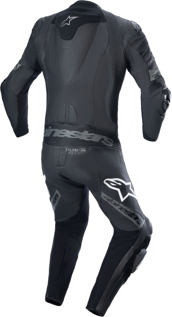 Alpinestars Missile V2 Ward perforé une pièce moto en cuir noir/gris 46 Figure 2