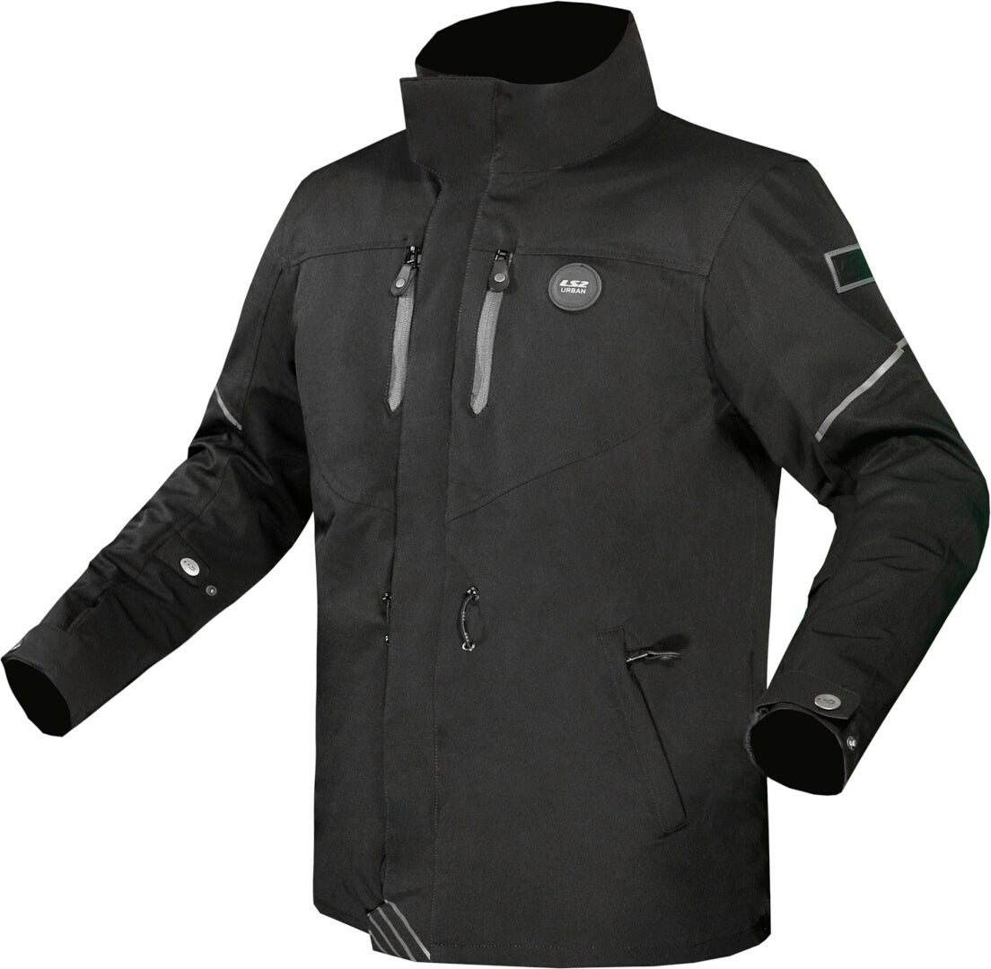 LS2 Rambla Evo impermeabile Giacca tessile moto da donna nero 3XL Figura 1