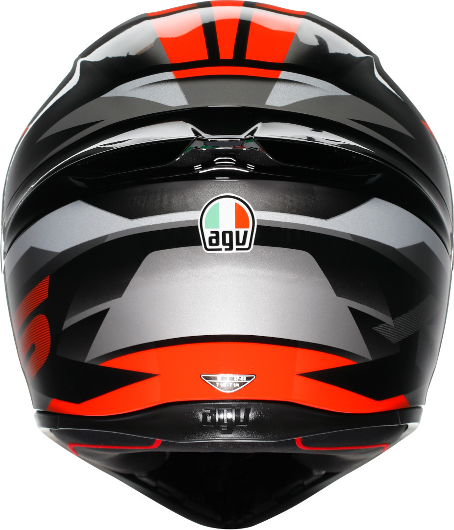 AGV K1 S Fastlap 2.0 Helm schwarz/grau/rot S (55/56) Abbildung 5