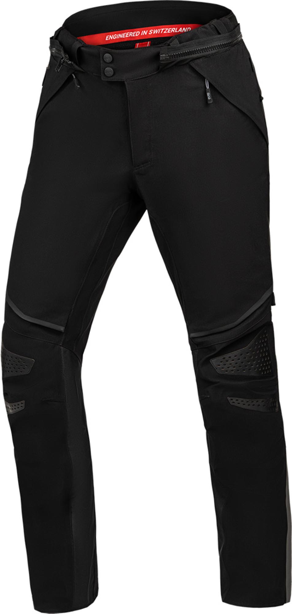 IXS Tourster-STX 2.0 vattentäta dammotorcykeltextilbyxor svart Short 2XL Figur 1