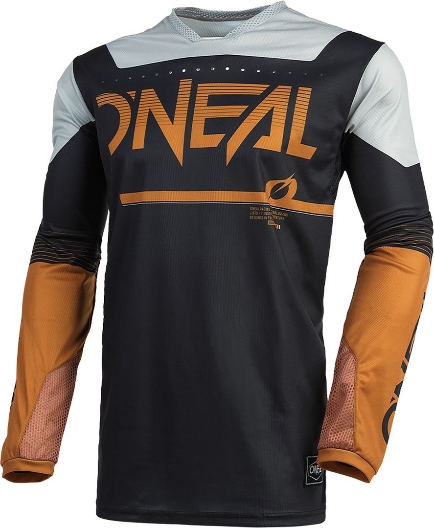 Oneal Hardwear Surge Motocross Jersey black/brown M Figure 1
