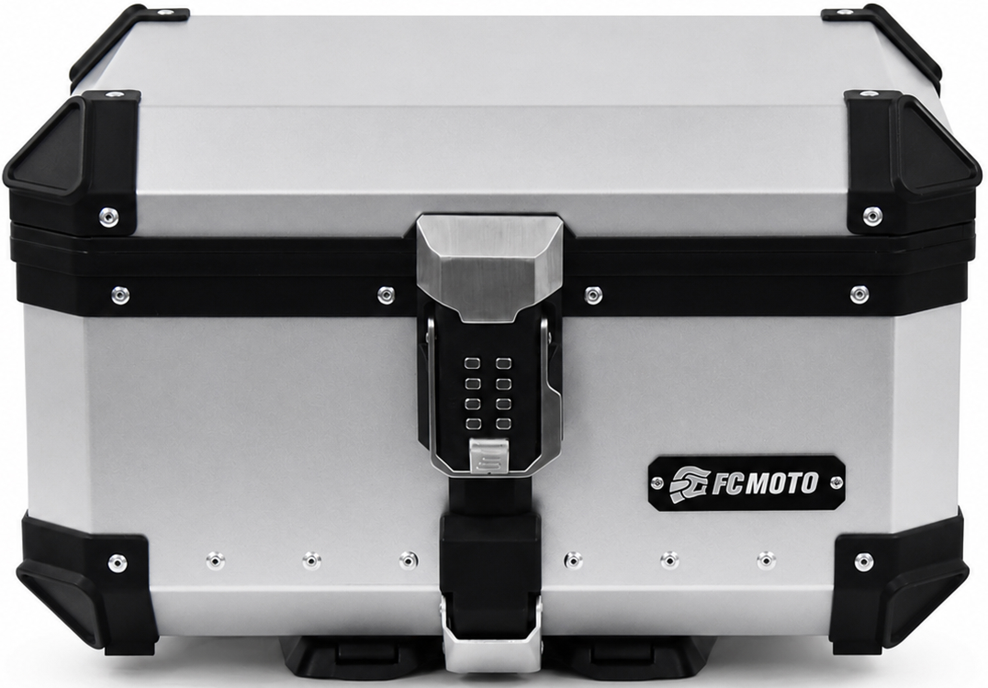 FC-Moto Terreno X FLEX 38 L Keyless Alu Topcase/Sidofodral Silver Figur 2