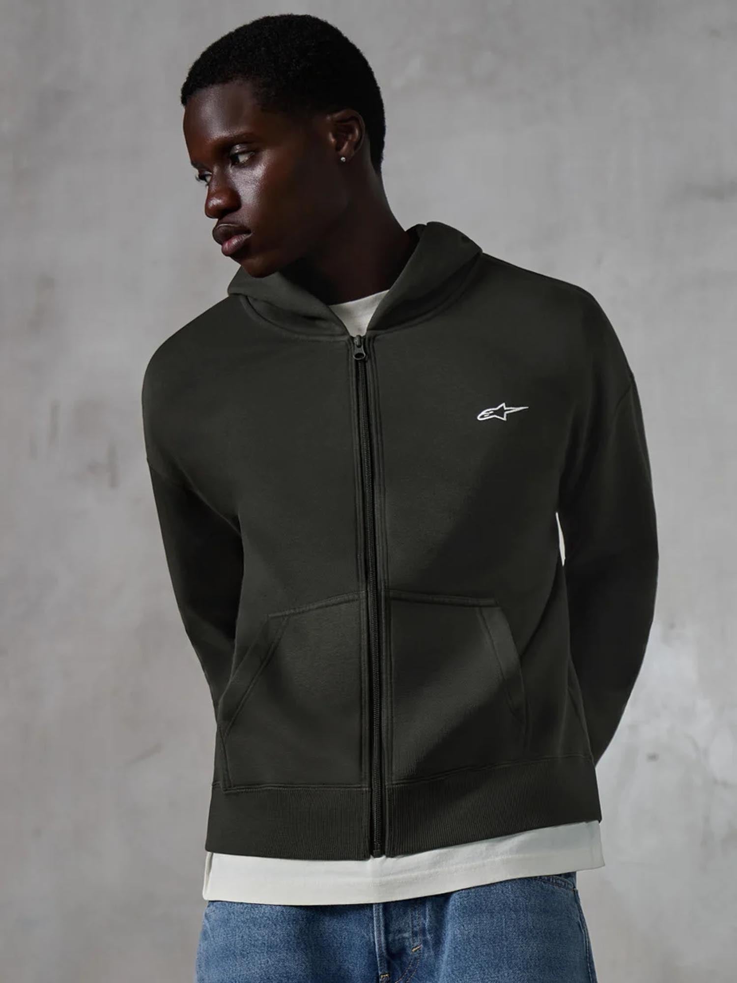 Alpinestars Essentials Ageless Zip Hoodie off schwarz XL Abbildung 6