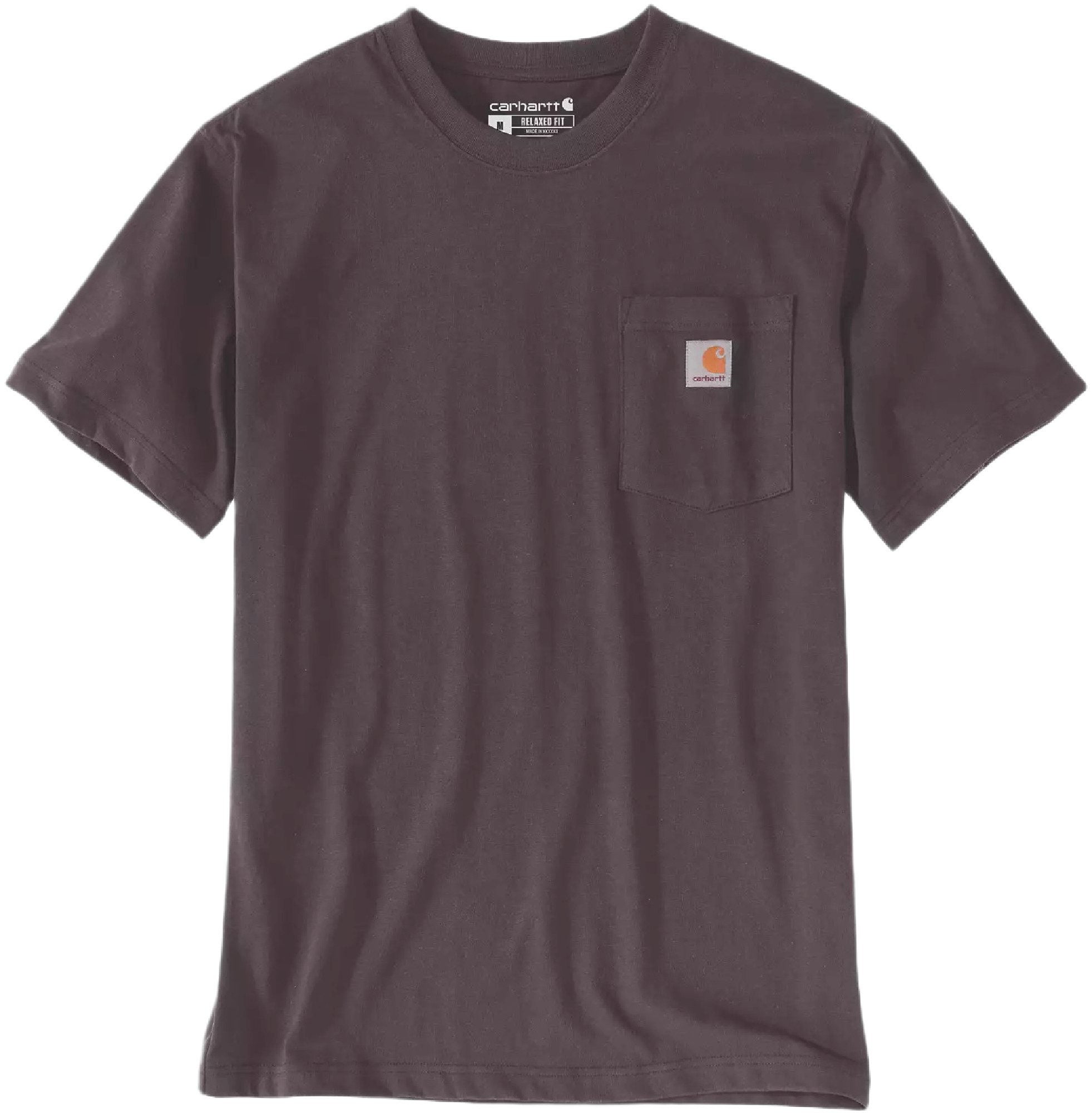 Carhartt Workwear Pocket 티셔츠 짙은 보라색/보라색 S 그림 1