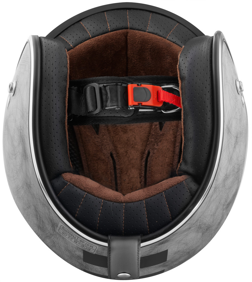 Bogotto V541 Scacco Cască cu reacție Silver matt XS Figura 4