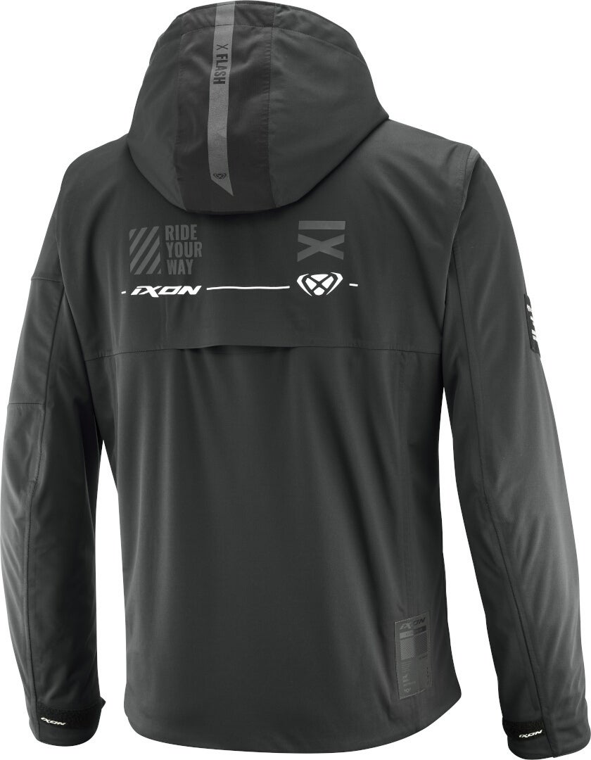 Ixon M-Quarter Waterproof Motorcycle Textile Jacket anthracite/black 4XL Figure 2