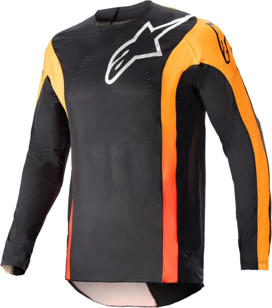 Alpinestars Techstar Sein Maillot de motocross noir/orange XL Figure 1