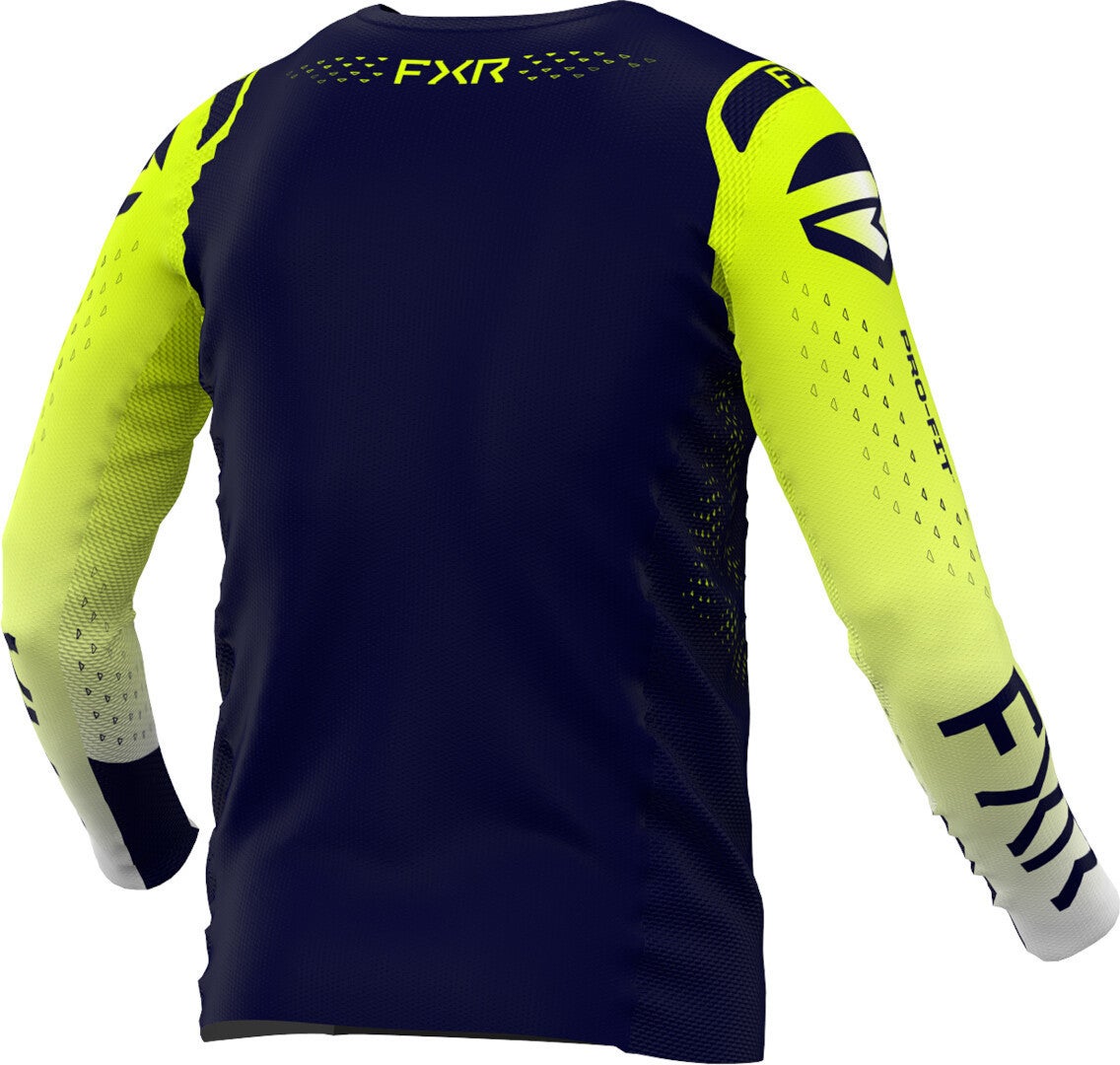 FXR Helium LE Motocross Jersey dunkelblau/gelb XXL Abbildung 2