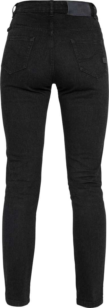 John Doe Jane High Mono XTM Dame Motorcykel Jeans Sort 33/30 Figur 2