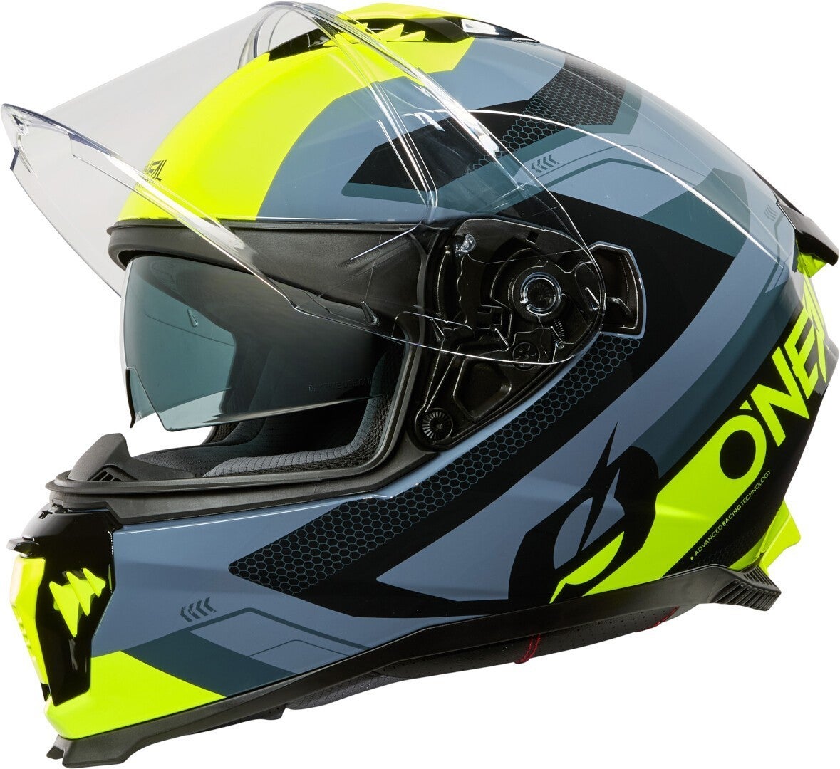 Oneal Challenger EXO V.25 Hjelm sort mat/grå/neon-gul S Figur 6