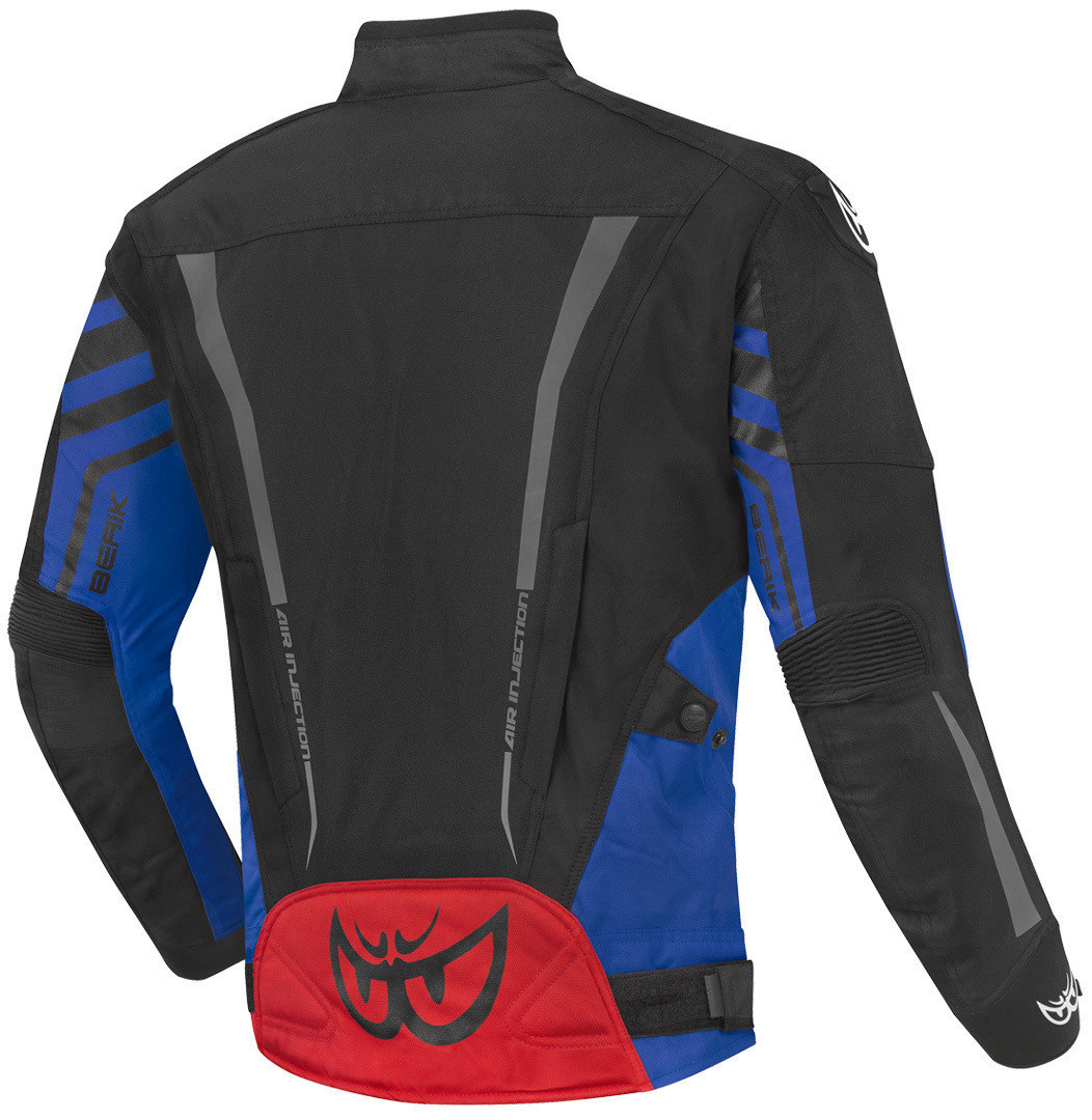 Berik Nardo Evo Waterproof Motorcycle Textile Jacket black/red/blue 60 Figure 2