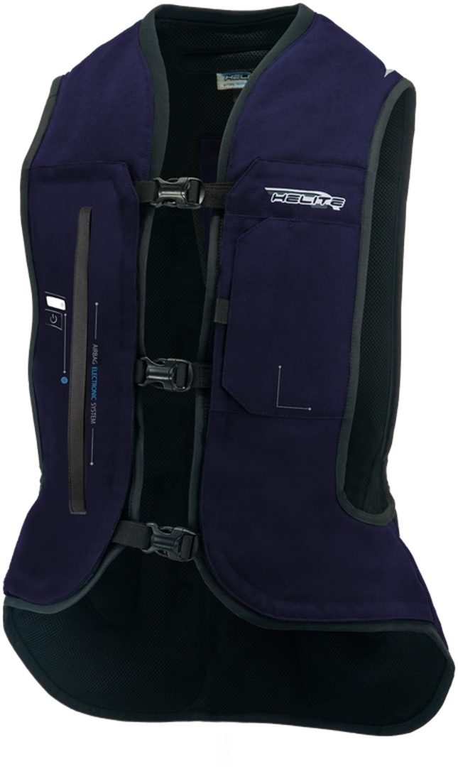 Helite e-Turtle Airbag Vest Navyblå L-L Figur 1
