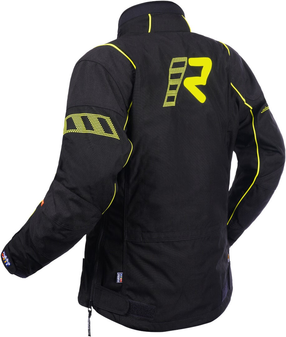 Rukka Traverina Giacca tessile moto da donna nero/giallo 44 Figura 2