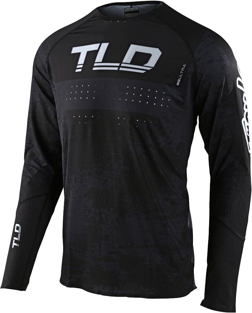 Troy Lee Designs SE Ultra Grime Motocross Jersey sort/grå XL Figur 1