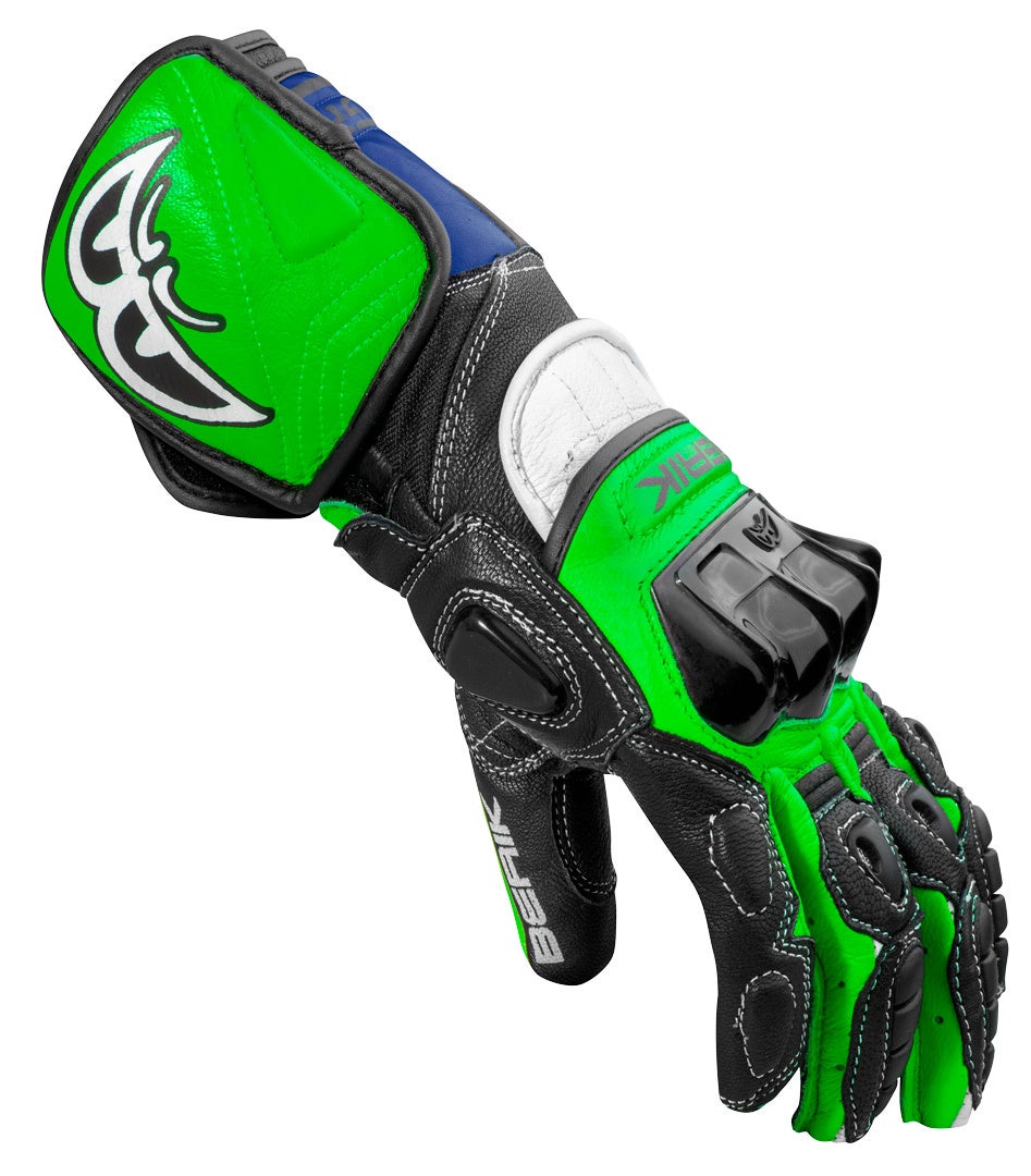 Berik Track Pro Gants de moto noir/vert 2XL Figure 3