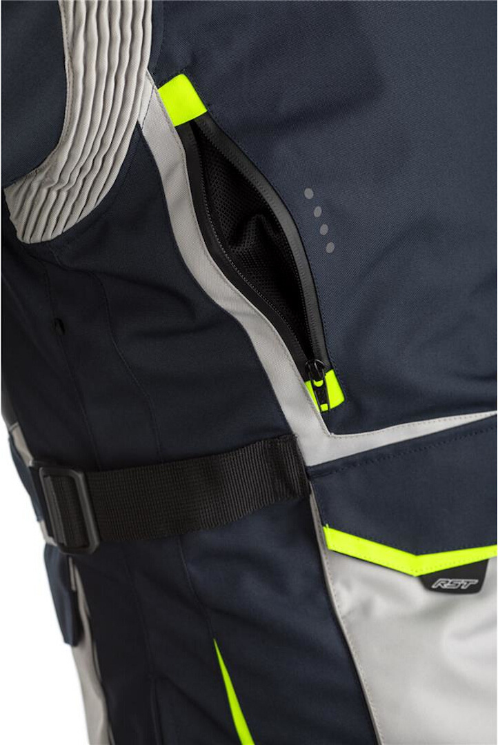 RST Maverick Dames Motorfiets Textiel Jas wit/blauw M Figuur 3