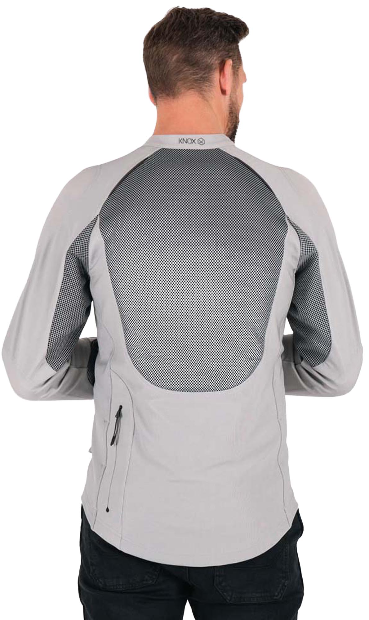 Knox Tor Veste protectrice de moto gris XL Figure 4