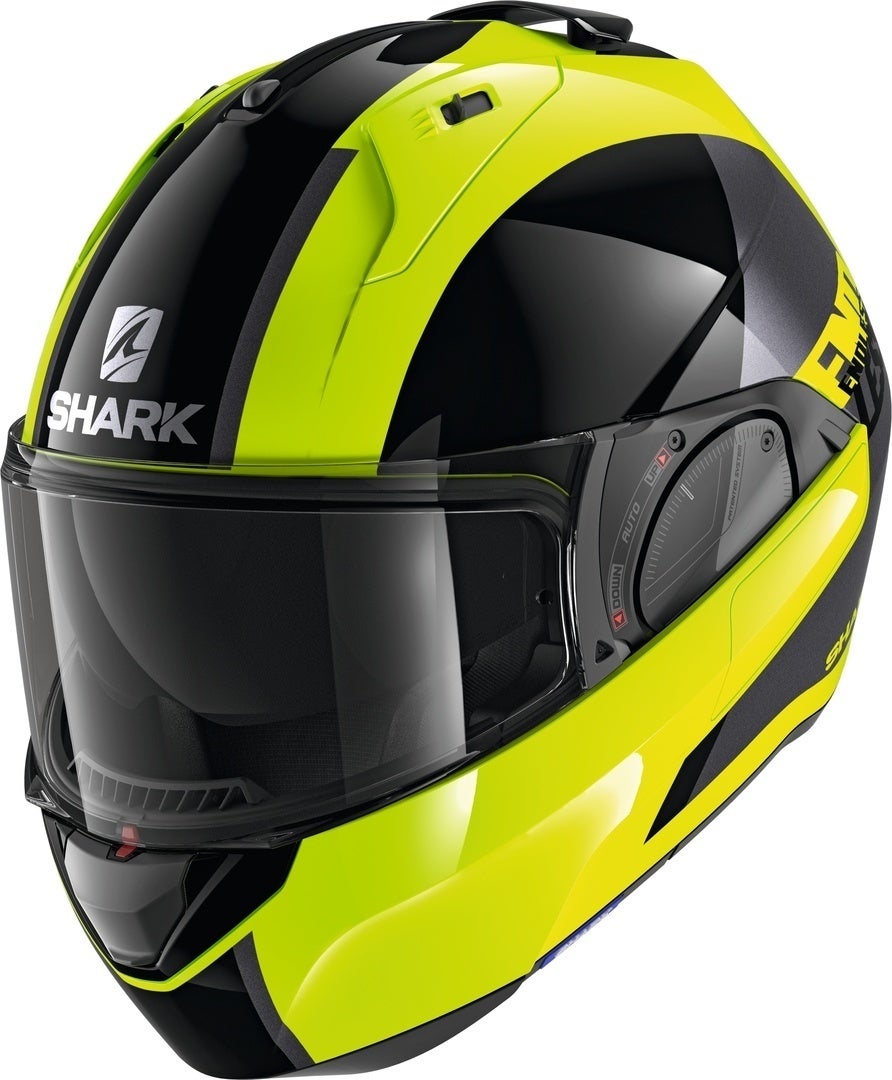 Shark Evo-ES Endless Casco negro/amarillo L (59/60) Figura 1