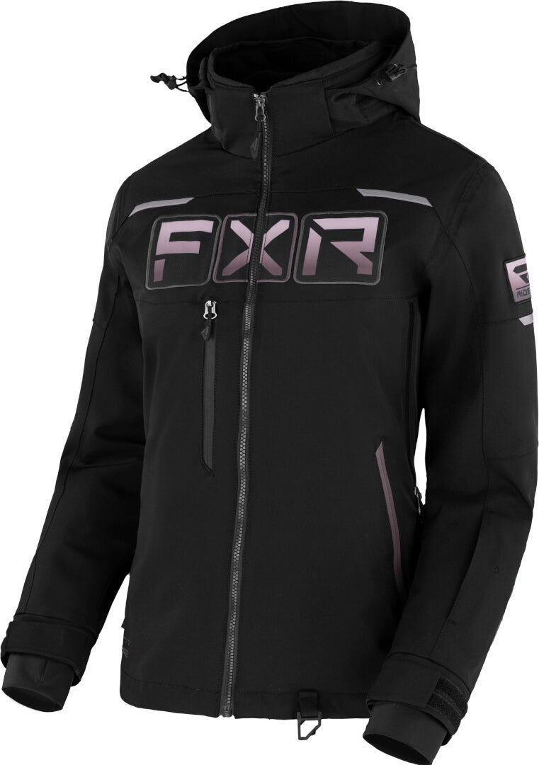 FXR Maverick 2-in-1 Snescooterjakke til damer sort/lilla 18 Figur 1