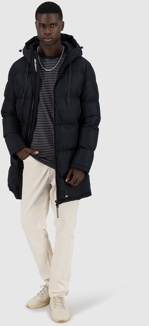 Alife And Kickin TimonAK A Parka Parka Sort M Figur 6