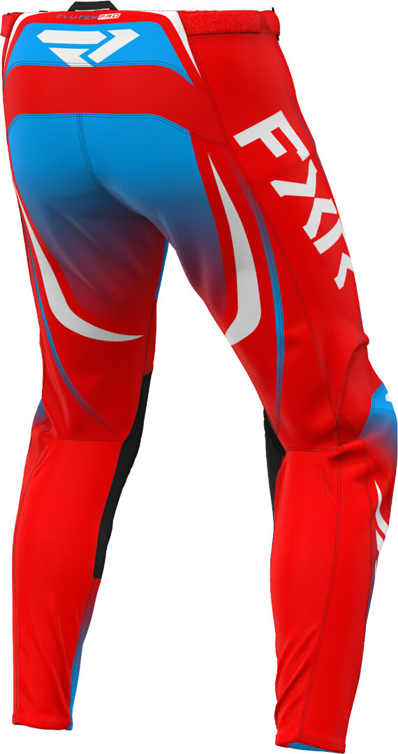 FXR Clutch Pro 2025 Pantaloni de motocross roșu/alb/albastru 28 Figura 4