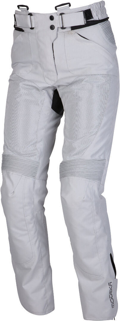 Modeka Veo Air Damen Motorrad Textilhose hellgrau 36 Abbildung 1