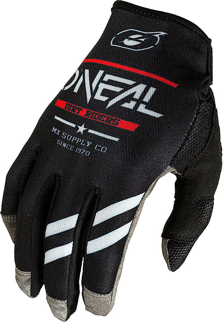 Oneal Mayhem Squadron V.22 Motocross handsker sort/grå L Figur 1
